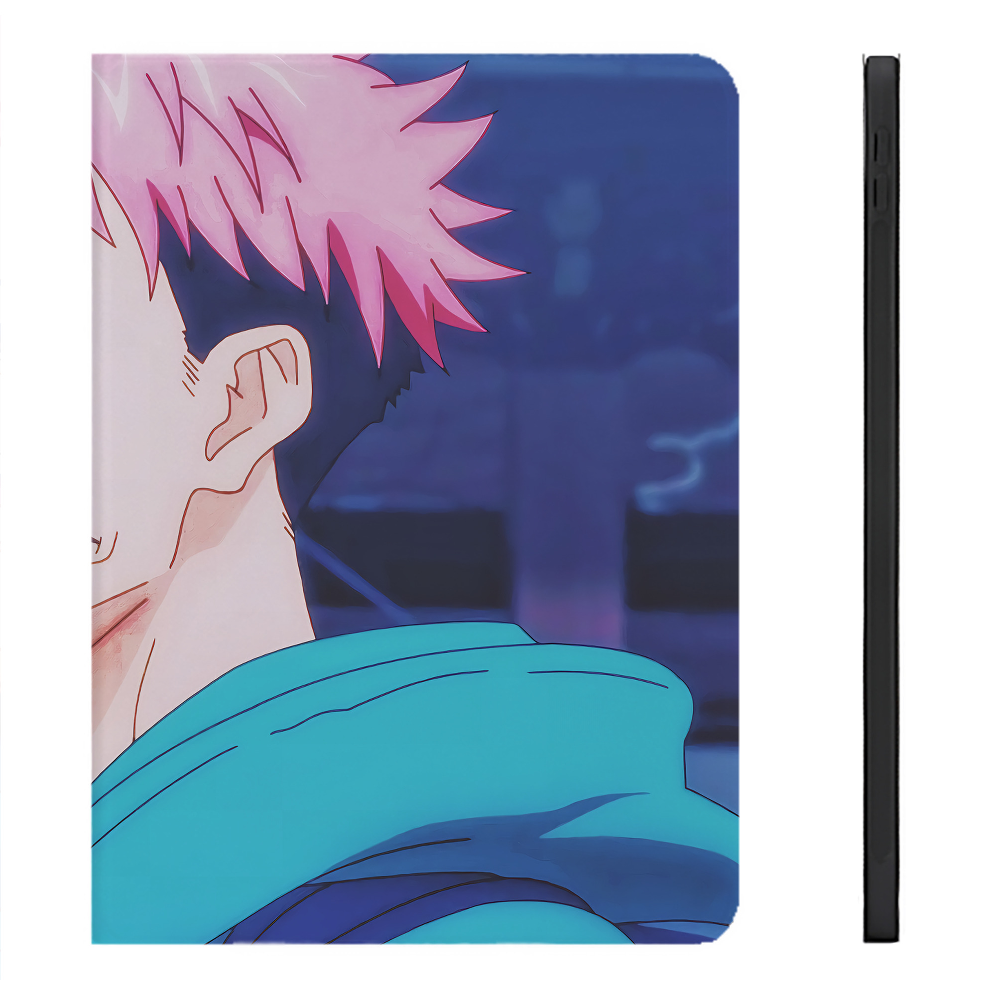 （画像用） 呪術廻戦 Jujutsu Kaisen IPadケース ペンホルダー付き ブックスタイルデザイン